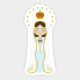 Our Lady of Fatima Sticker